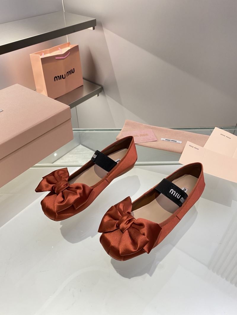 Miu Miu flat shoes